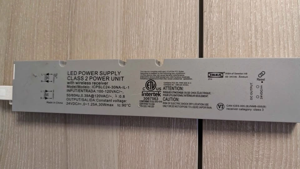 IKEA LED Under Cabinet Lights w/ Remote - photo 4