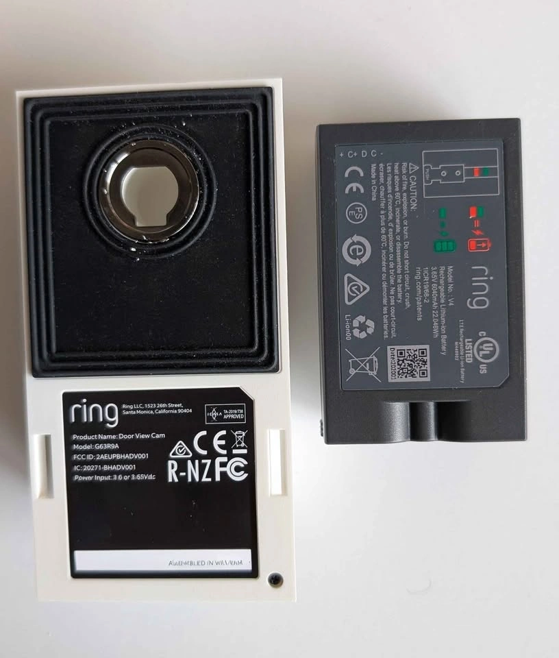 Ring Peephole Video Doorbell w/ battery - photo 5