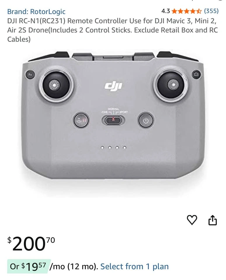 DJI RC 231 Remote Controller with Tablet Holder - photo 4