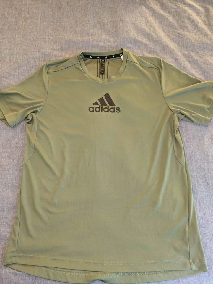 Adidas Primeblue Designed 2 Move 3-Striped Shirt - Large