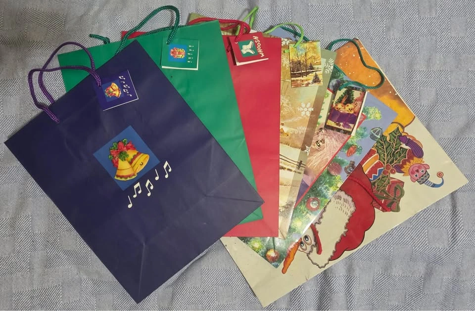 Brand New Large Christmas Gift Bags - Bundle All 6 for $5