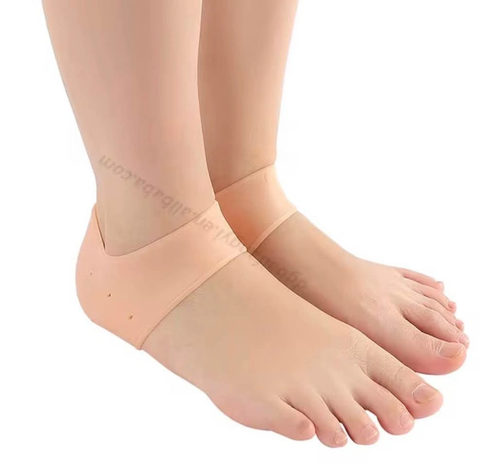 3-pack Heel Pain Relief – Silicone Heel Socks - photo 2