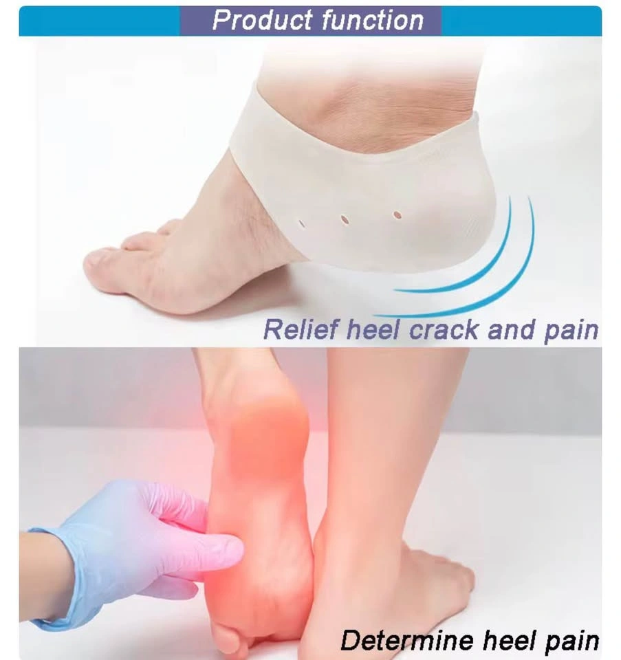 3-pack Heel Pain Relief – Silicone Heel Socks - photo 5