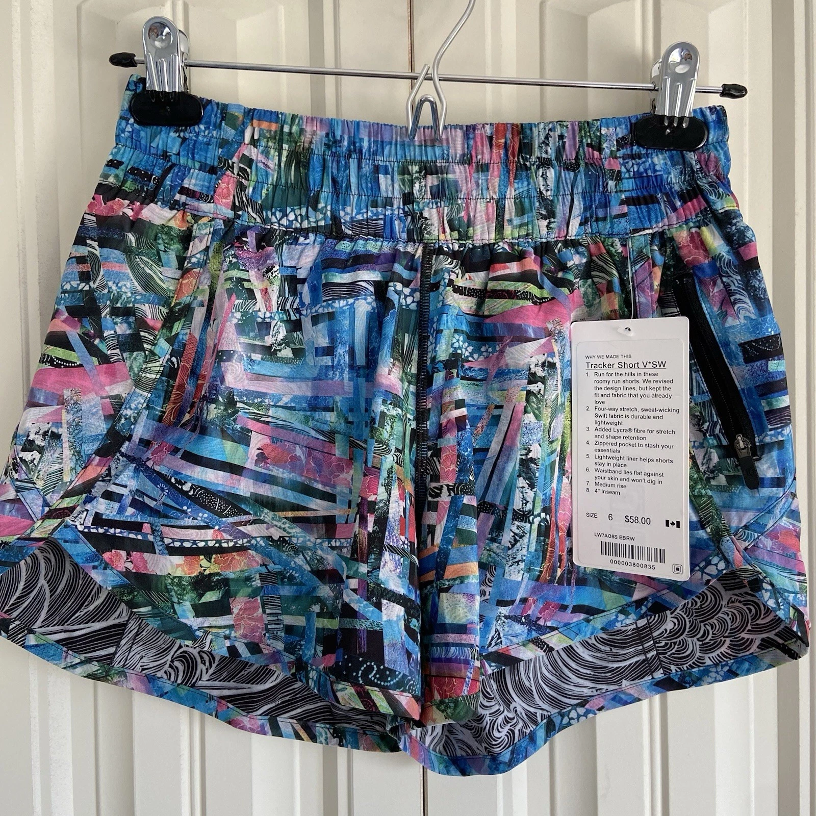 NEW Lululemon Seawheeze 2018 Women's Special Edition Tracker Sho