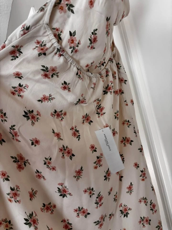 American Eagle Floral Halter Dress XS - photo 2