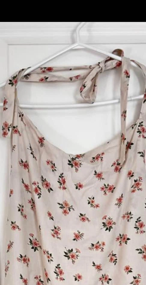 American Eagle Floral Halter Dress XS - photo 4