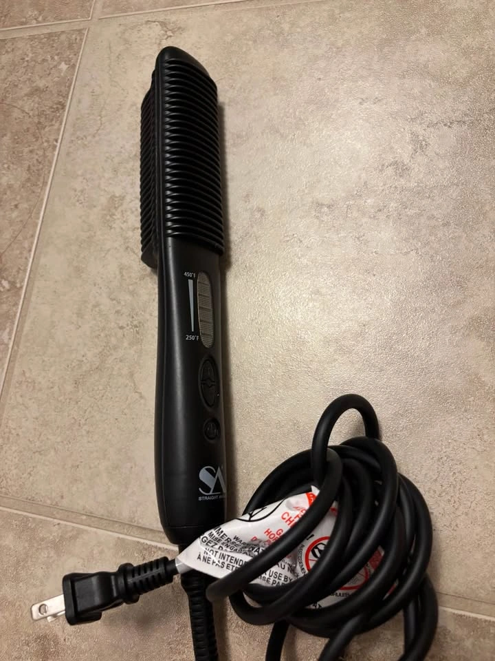 Straightener Hair Brush - photo 2