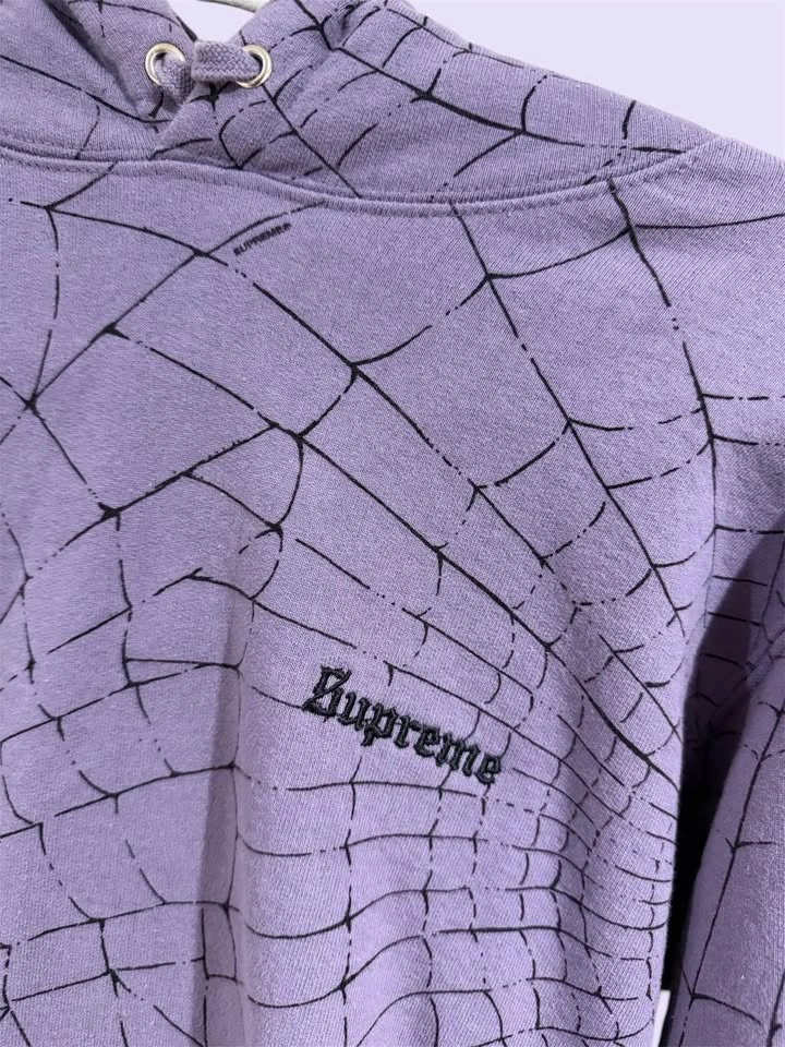 Supreme Web Hoodie💜 - photo 3