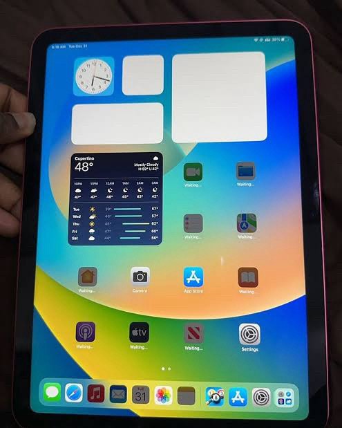 iPad 10th Gen 256GB WiFi + Cellular (Like New) + Insurance - photo 2