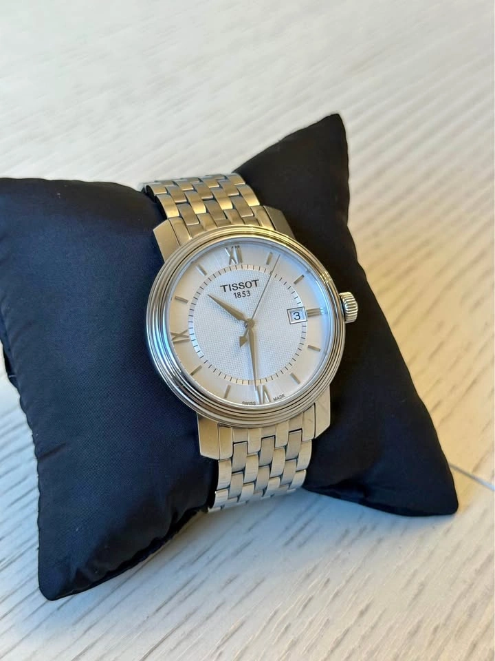 Tissot Men's Bridgeport Watch - Silver Dial