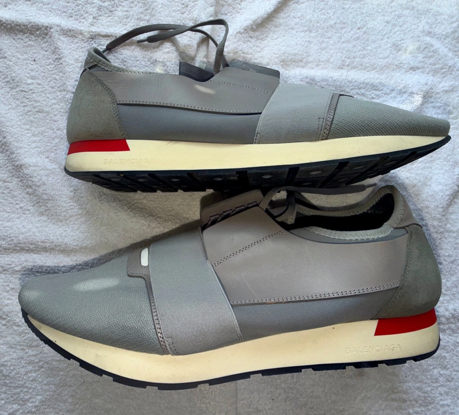 Balenciaga Race Runner Grey - Size 12 - 13 - Worn once! - photo 4
