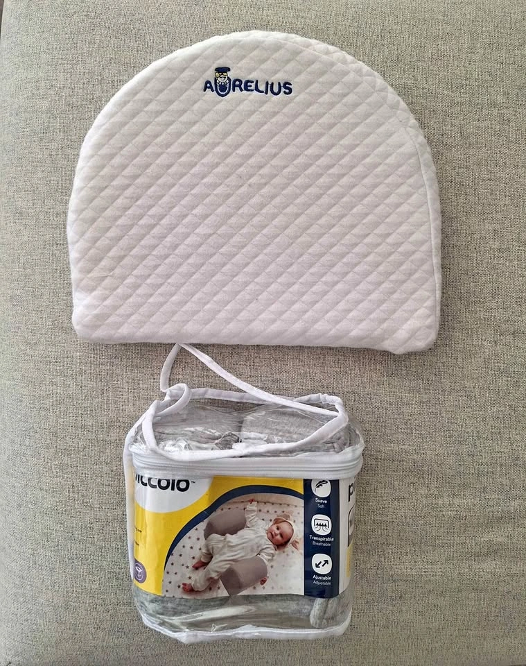 Baby Sleep Positioner + Wedge Pillow for Acid Reflux