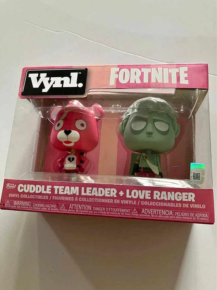 Fortnite Cuddle Team Leader + Love Ranger Funko Vynl Figures NEW