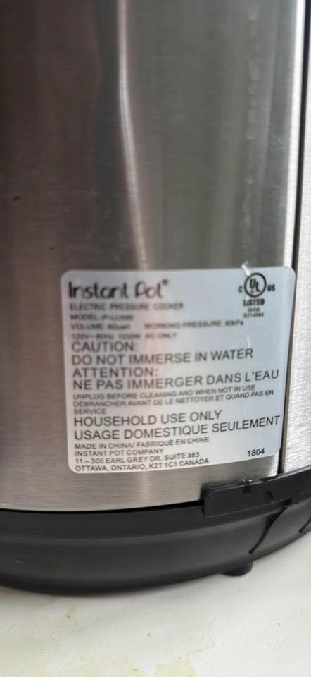 Instant Pot - photo 3