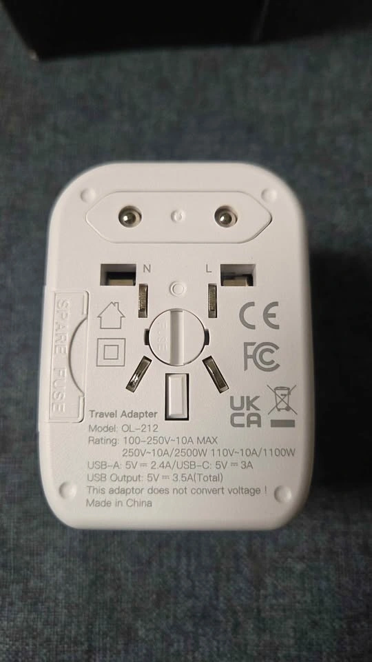 Travel adapter new (firm) - photo 4