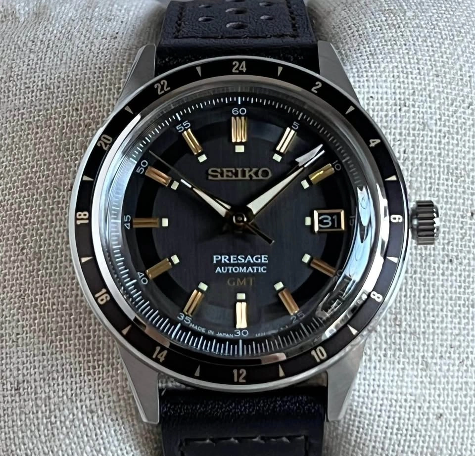 Brand New Seiko Men's Presage GMT Automatic Watch - photo 2
