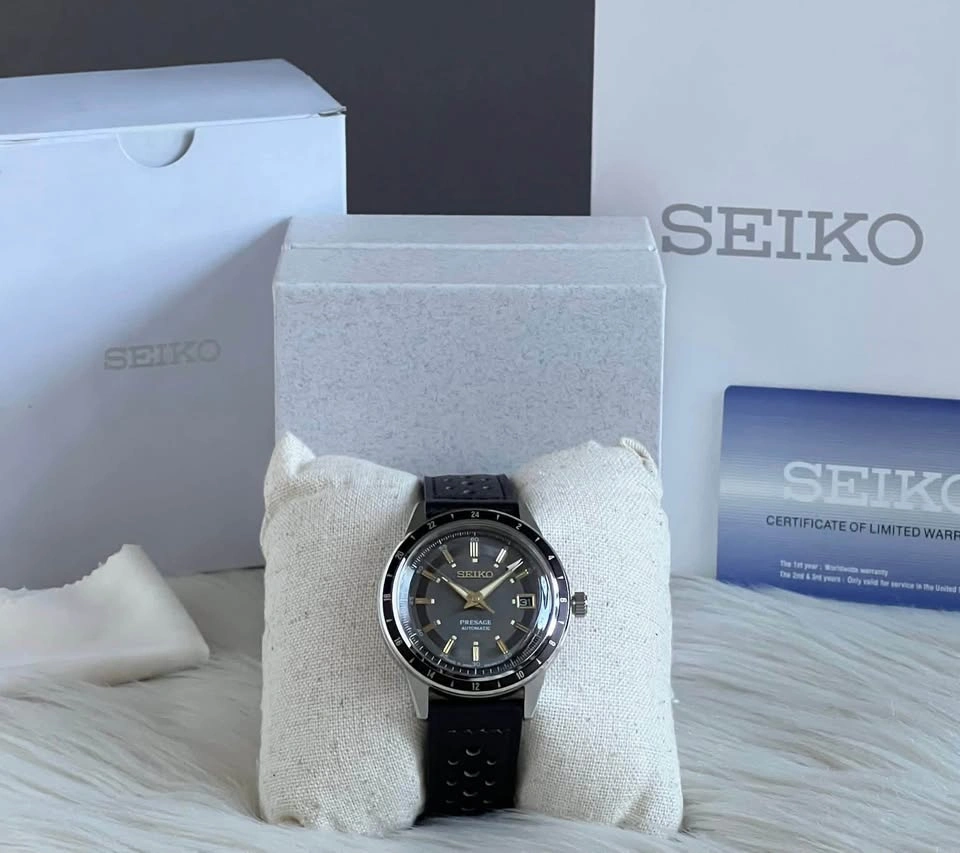 Brand New Seiko Men's Presage GMT Automatic Watch - photo 3