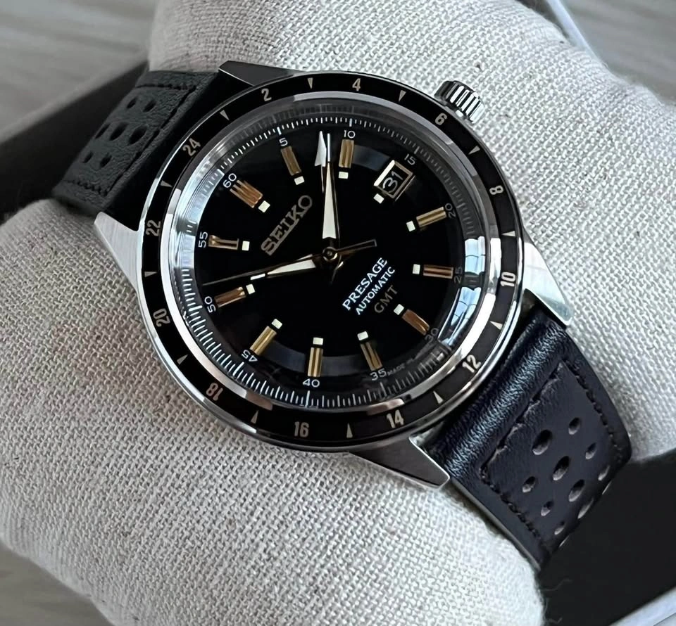 Brand New Seiko Men's Presage GMT Automatic Watch - photo 5