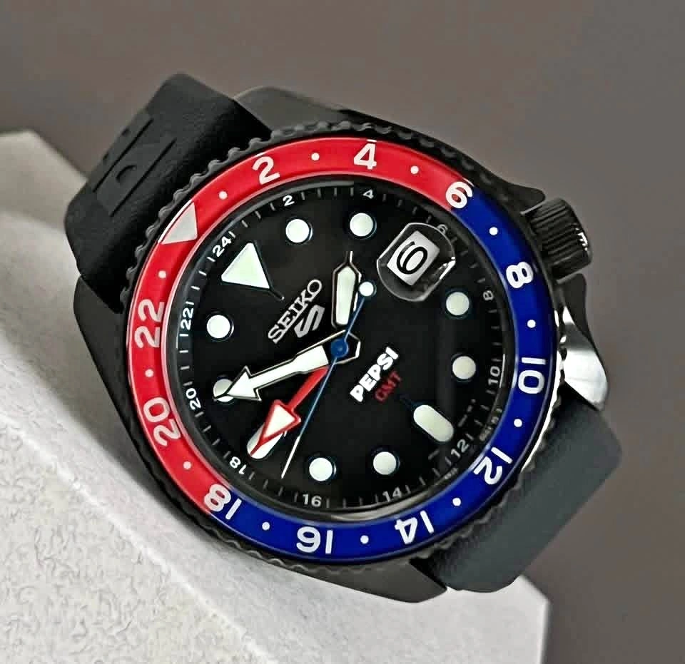 Seiko Men's 5 Sports x Pepsi Limited Edition Automatic Watch