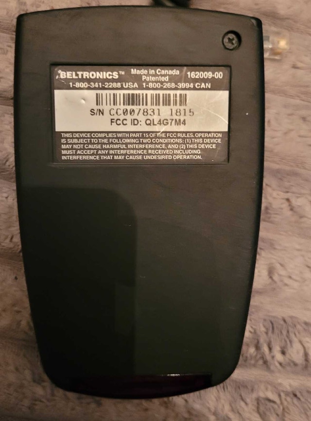 Beltronics Pro 100 Radar Detector - photo 2