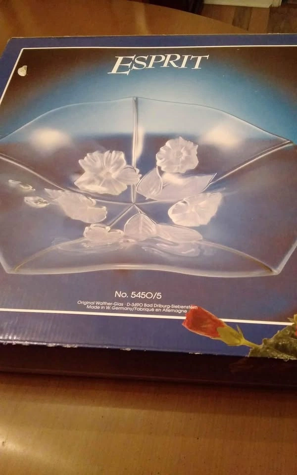 Walther-glas Mikasa Centerpiece Bowl - Made in Germany - photo 2