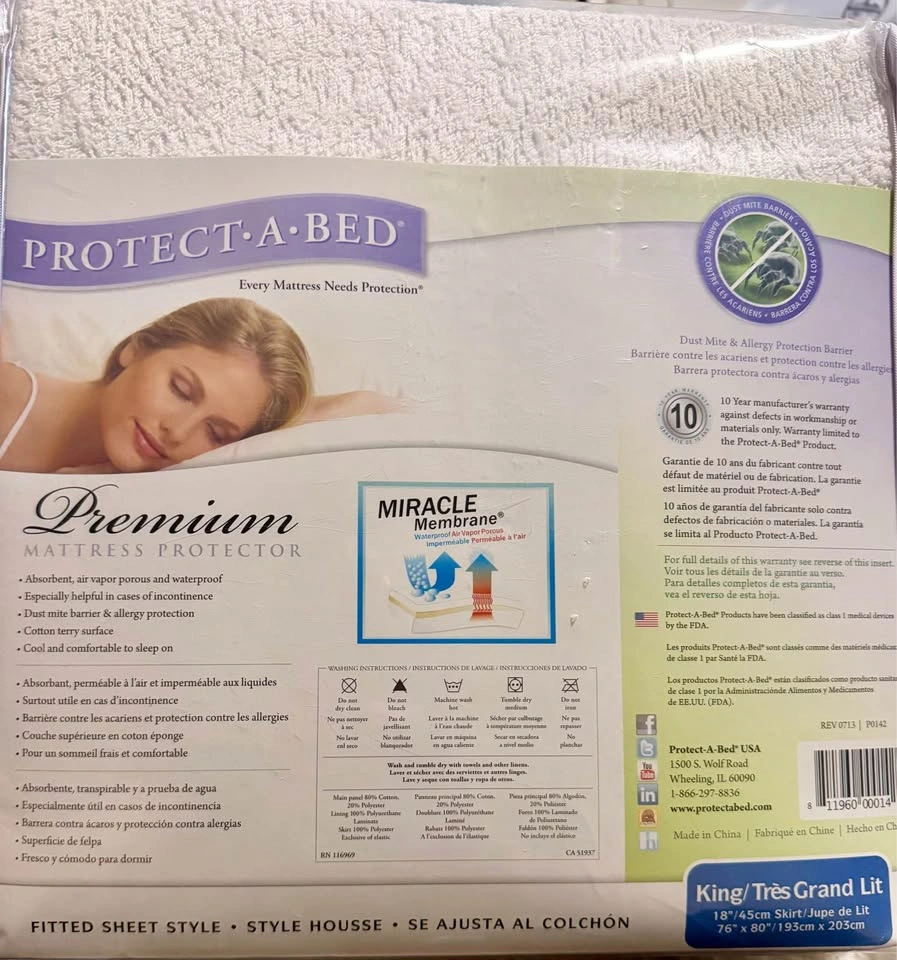 Protect-A-Bed Premium King Mattress Protector - photo 3