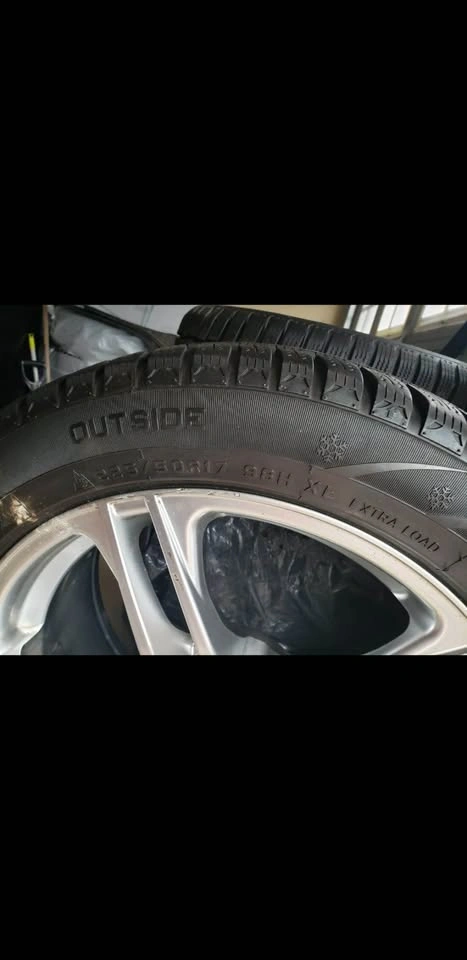 Audi 17” OEM Rims + winter Tires 225/50R17 – Excellent Condition - photo 3