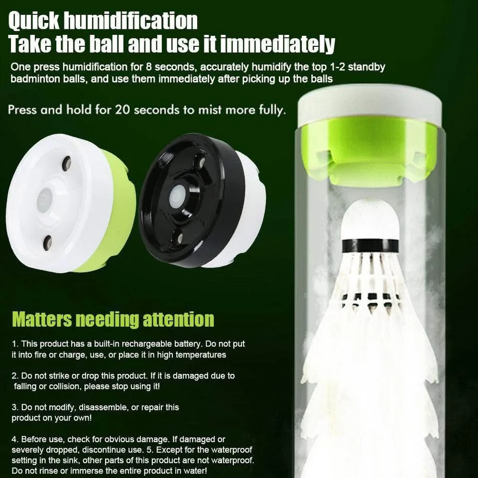 Badminton Shuttlecock Humidifier image indicator(5)