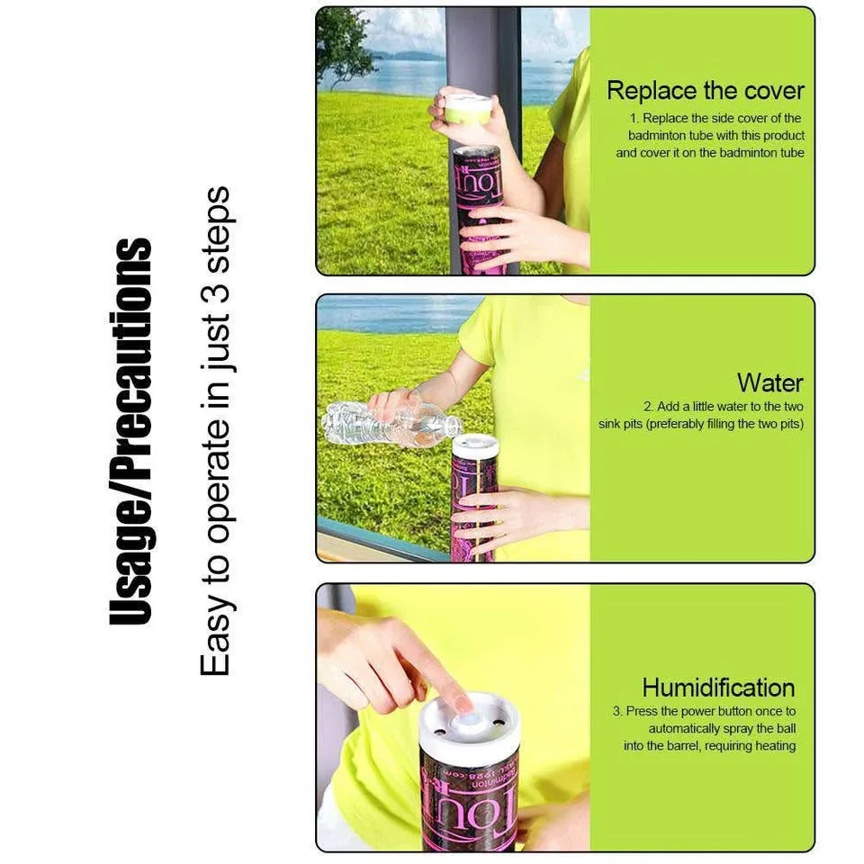 Badminton Shuttlecock Humidifier image indicator(6)