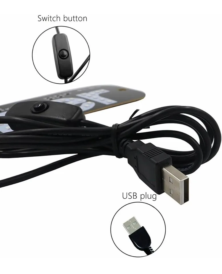 USB LED Car Windshield Sign – Uber (White) Display USB image indicator(3)