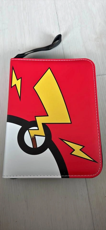 Filled Pokémon Card Binder