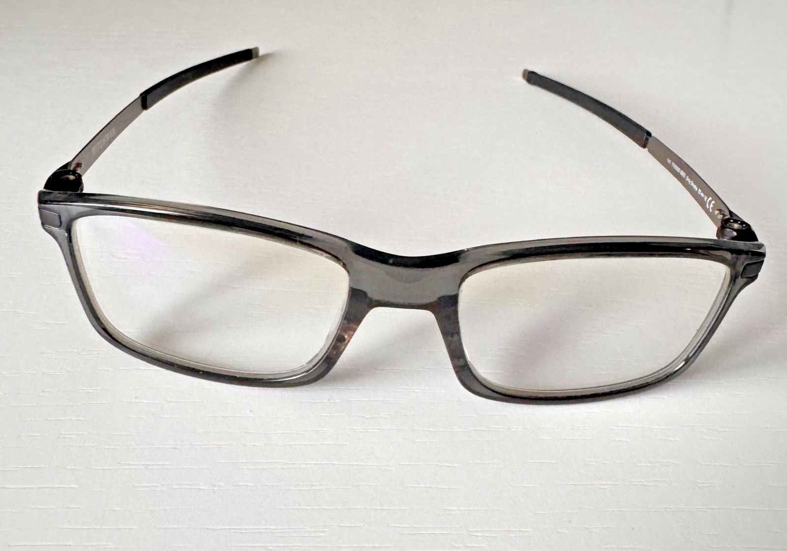 Oakley Pitchman OX8050 Grey Smoke 55mm Eyeglasses w/ Varilux X C - photo 4