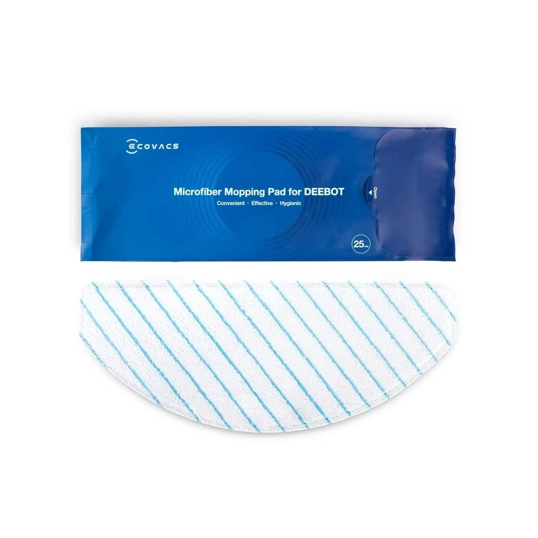 ECOVACS Mopping Pads (25-Pack) for N8, T8, T9 Robots