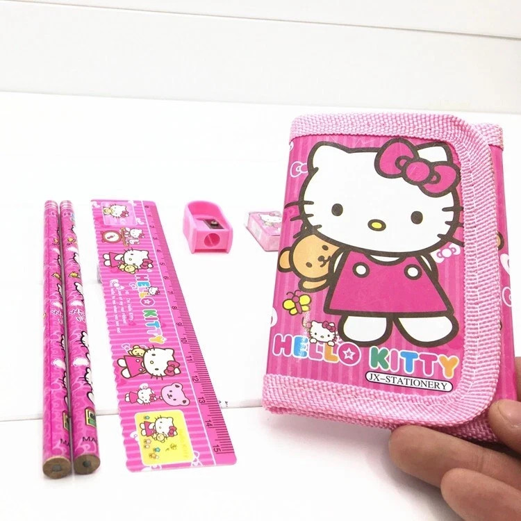 Kids 6pc Cartoon Stationery Set - NEW - photo 2