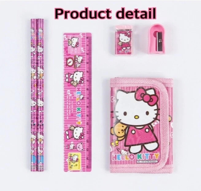 Kids 6pc Cartoon Stationery Set - NEW - photo 4