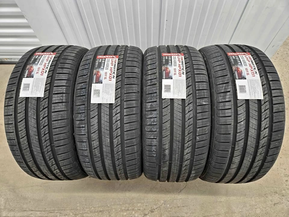 New All Season Tires - 255/40R20