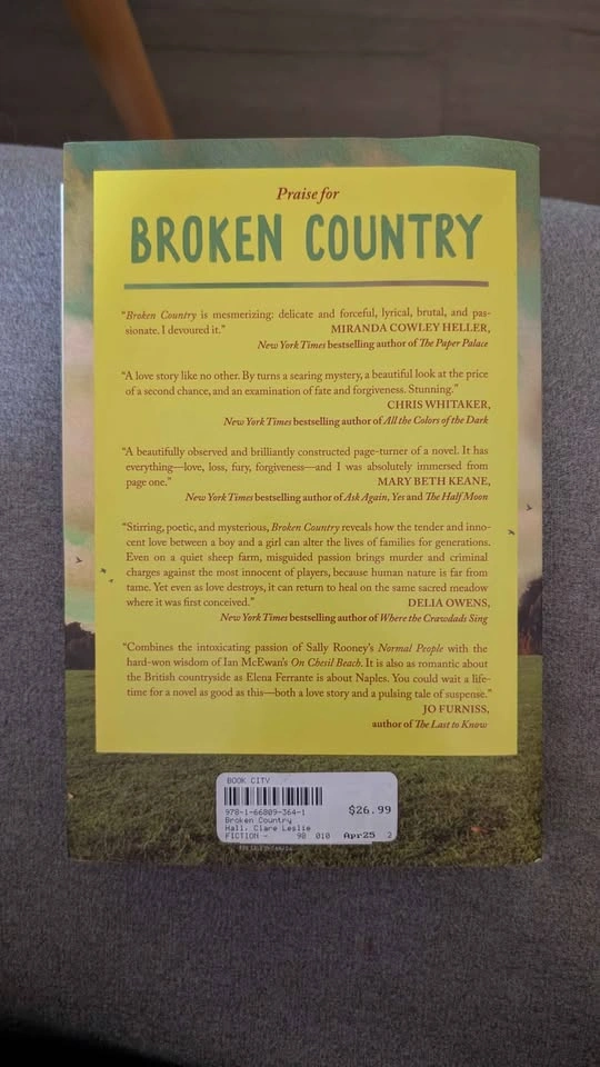 Broken Country by Clare Leslie Hall - Reese's Book Club Pick - photo 2