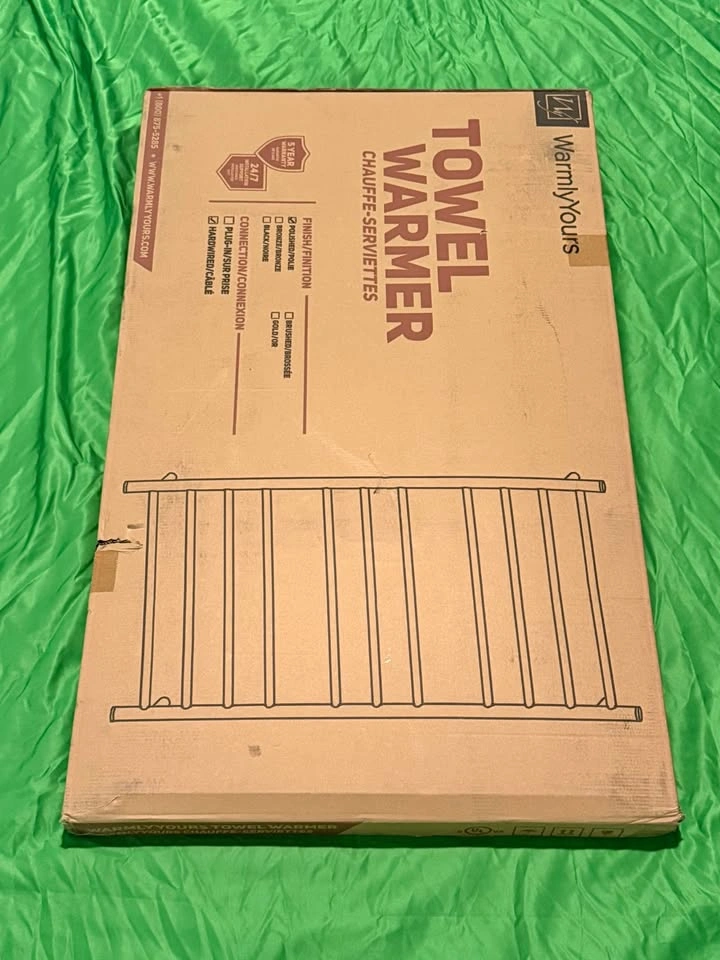 Ember Glass Radiant Panel Heater - White - 800W - 47ʺ x 24"