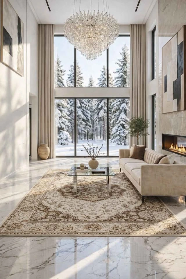 Royal Palace Rug ~ 5x7 Washable 🆕 sealed - photo 5