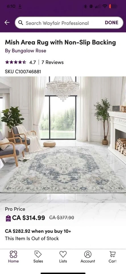 SKYE 9x12 ft EXTRA LARGE WASHABLE AREA RUG - photo 5