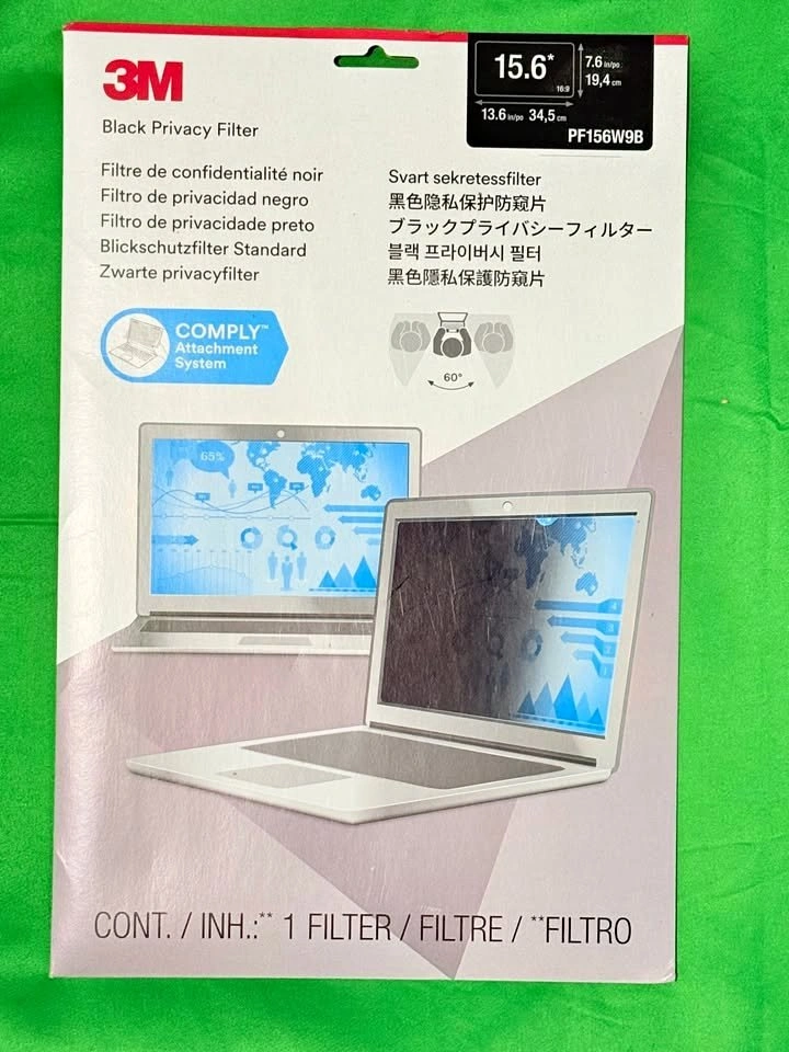 3M Laptop Screen Privacy Filter for 15.6" Monitors