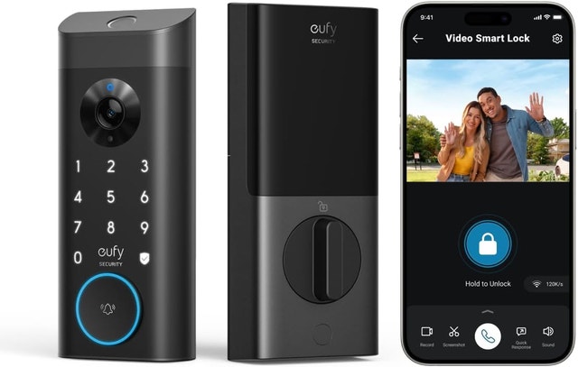 Eufy Security Video Smart Lock E330, 3-in-1