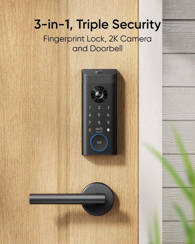 Eufy Security Video Smart Lock E330, 3-in-1 - photo 2