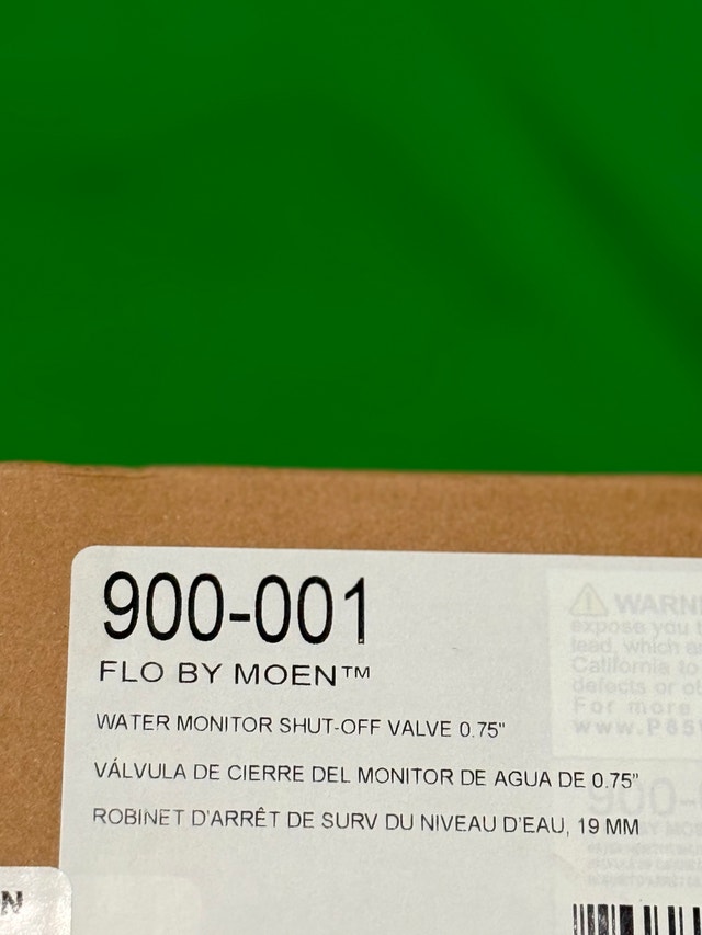 Moen 900-001 Flo Smart Water Shutoff (3/4-Inch) - photo 2