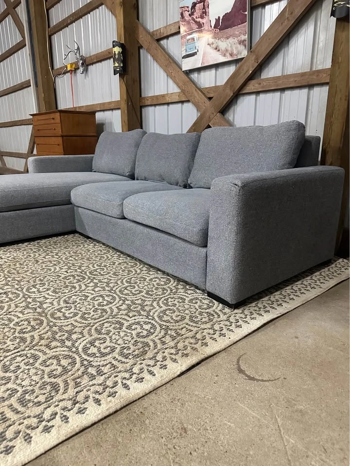 Ashley Furniture Modern Grey Sectional - photo 3
