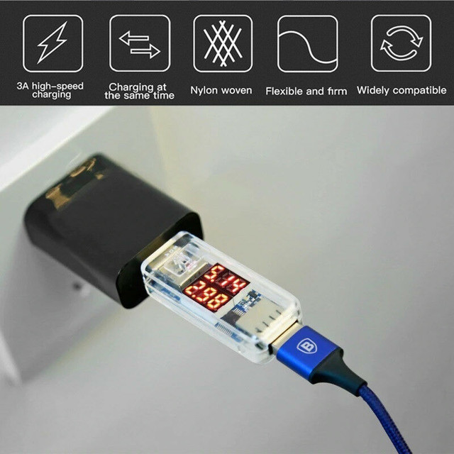 3in1 FAST CHARGE ANDROID/IPHONE TYPE C/LIGHTNING/MICRO USB CABLE - photo 3