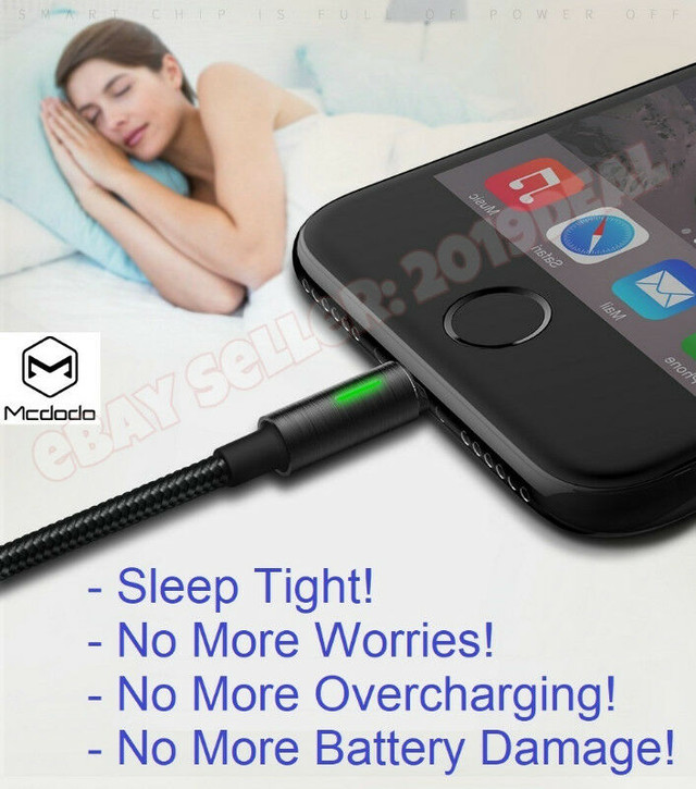 McDodo AUTO POWER-OFF IPHONE/IPOD/IPAD FAST-CHARGE/SYNC CABLE - photo 2