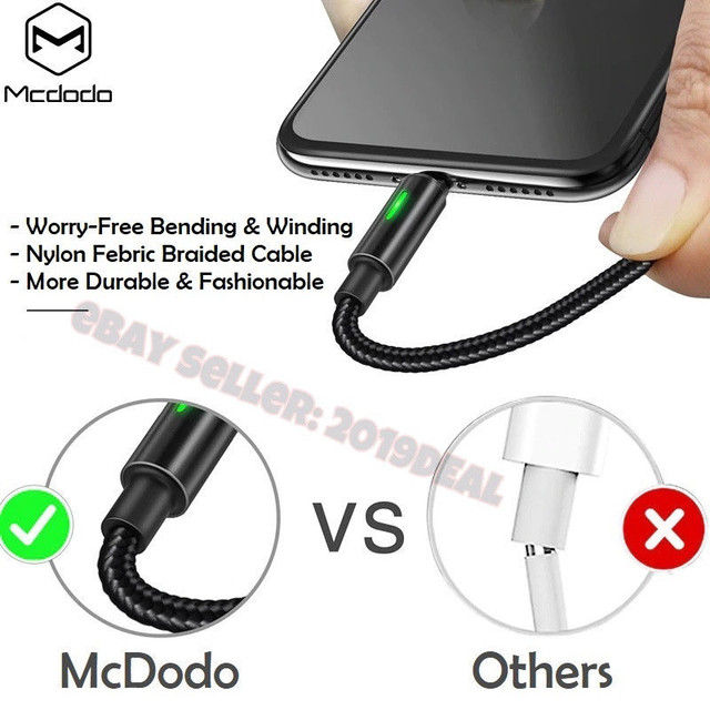 McDodo AUTO POWER-OFF IPHONE/IPOD/IPAD FAST-CHARGE/SYNC CABLE - photo 3