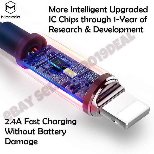 McDodo AUTO POWER-OFF IPHONE/IPOD/IPAD FAST-CHARGE/SYNC CABLE - photo 4