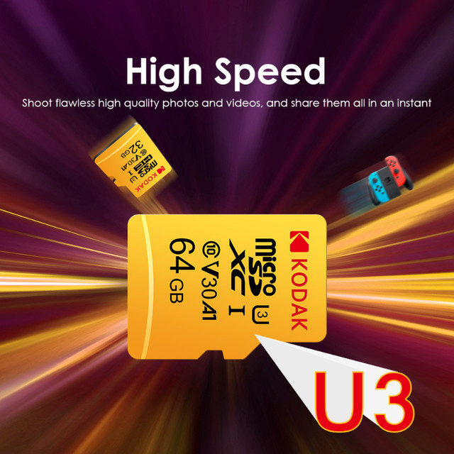 60% OFF -NEW KODAK 128GB MicroSD Memory Card Class 10 - photo 3
